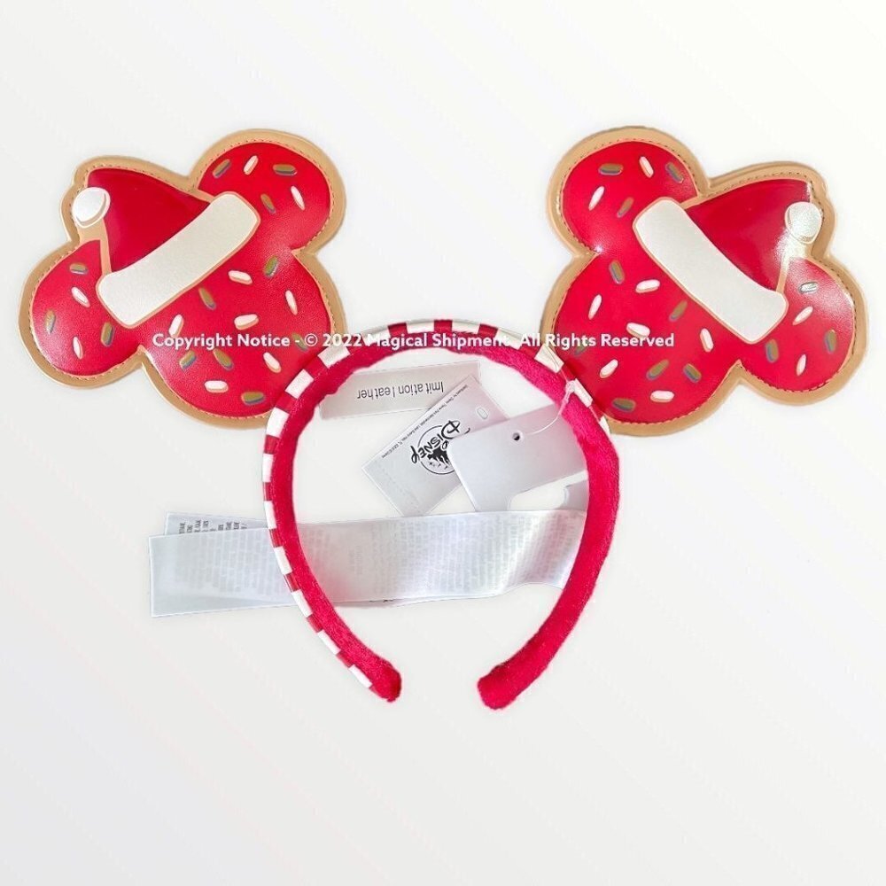 Disney Parks - Mickey Mouse Festive Cookie Ears For Adults